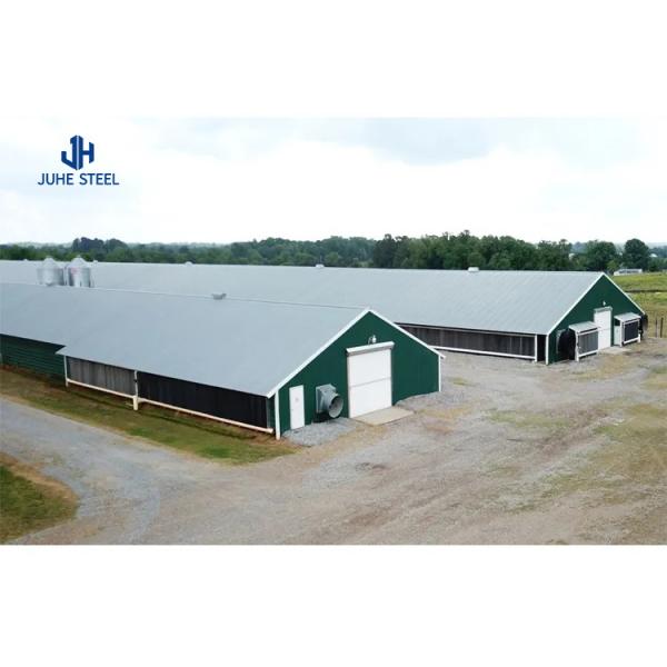 Buy cheap Painted Prefabricated Cow Shed Steel Structural Fabrication Construction For Horse Stable from wholesalers