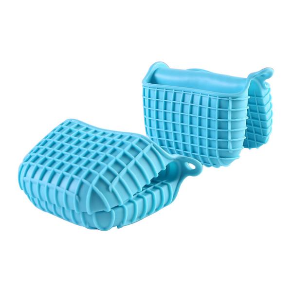 Buy cheap Silicone Oven Mitts Heat Resistant Mini Oven Gloves And Pot Holders Set For Kitchen Non Slip Cooking Baking Pinch Grips from wholesalers