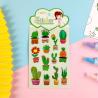 Buy cheap 0.08mm Vinyl Cartoon Stickers Transparent PVC Cute Stationery Stickers from wholesalers