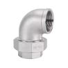 Buy cheap Customized Support ODM Stainless Steel Gas Union Female Thread 90 Degree Union Elbow from wholesalers