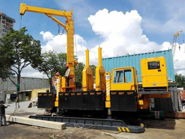 Buy cheap Concrete Hydraulic Pile Driving Machine , Pile Foundation Drilling Machine from wholesalers