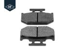 Yamaha DT125 Less Metallic Motorcycle Brake Pads Non Asbestos Good Hardness