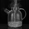 Buy cheap 3 - 4 Person Modern Glass Teapot , Wedding / Holidays Pyrex Glass Kettle from wholesalers