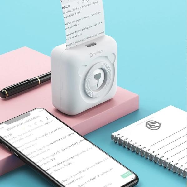 2024 Portable Thermal Printer Mobile Wireless Thermal Numbers Sticker POS