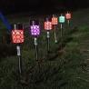 Buy cheap 35.5cm Solar Powered LED Ground Lights Waterproof 2W Stainless Steel from wholesalers