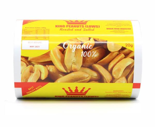 Wholesale Food Grade Printed Chips Packaging Bags Laminate Rolls PET Plastic Bag