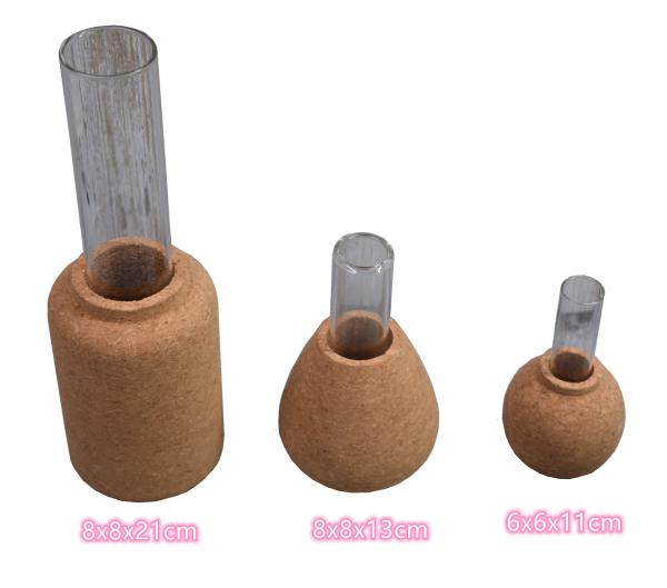 Buy cheap OEM DIY Recycled Cork Flower Vases Water Resistant Decorative Eco friendly from wholesalers