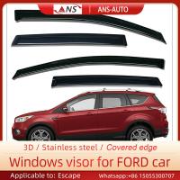 Buy cheap ABS Smoke Window Visor , 4Pcs/Set Side Window Deflectors Fit Ford Escape 2013 product