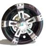 Buy cheap 10 Inch Golf Cart Wheel Covers Black Chrome Rhox Vegas Wheel Cover 608291model from wholesalers