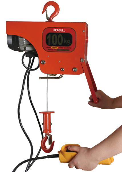 Buy cheap Heavy Duty Electric Wire Rope Hoist / 100kg Electric Chain Fall Hoist from wholesalers