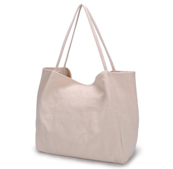 Buy cheap Large Capacity Canvas Cloth Shopping Bags Eco Friendly For Young Ladies from wholesalers