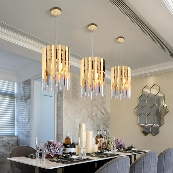 Buy cheap Small Round Gold k9 Crystal Modern Led Chandelier for Living Room Hallyway Chandelier(WH-CY-176) from wholesalers