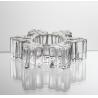 Buy cheap Clear Tea Light Candle Holder Lead Free Crystal Glass Creative Party Celebration Decoration from wholesalers