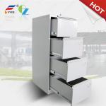Vertical filing cabinet steel material 4 drawer,A4/F4 Files available,white