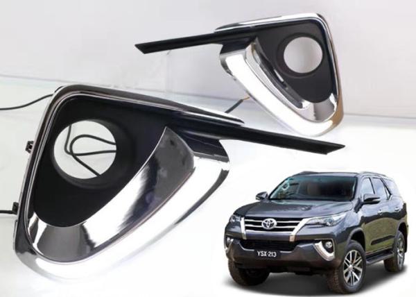Buy cheap 2016 TOYOTA All New Fortuner Auto Parts LED Daytime Running Lights Fog Lamps from wholesalers
