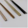 Buy cheap T Stainless Steel Gold Silver Aluminium Tile Trim 8mm 10mm from wholesalers