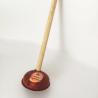 Buy cheap Heavy Duty Force Cup Rubber Small Toilet Plunger Long Wooden Handle Toilet Choke Pump from wholesalers