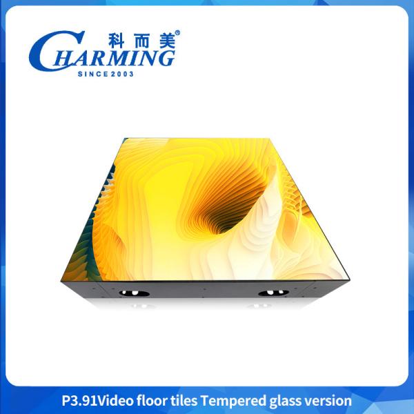 Buy cheap Dance Floor P3.91 Viedo For Home Hotel Office GOB Led IP65 Waterproof Indoor Dance Floor For Event from wholesalers