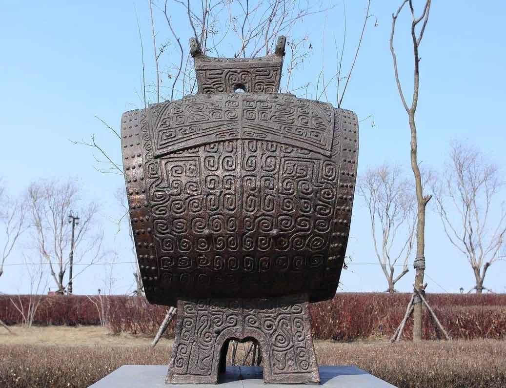 Customized Ancient Bronze Sculpture 3.5 Meter Length For Square Ornaments