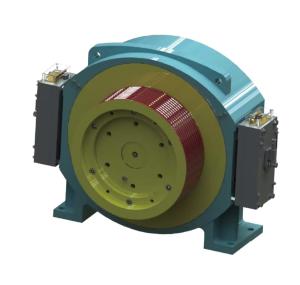 Wholesale ZFW480L S Elevator Traction Machine Dia 450 / 480mm Weg Permanent Magnet Motor from china suppliers