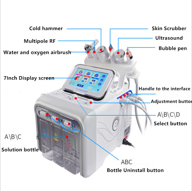 Beauty Salon 110V 240V Oxygen Jet Machine 230m/s