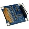 Buy cheap 0.96 Inch SSD1306 Controller 7 Pin White And Blue Fonts SPI OLED Display 128x64 3V PMOLED from wholesalers