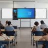 Buy cheap iboard factory direct 75inch Lockable Recoardable Interconnected Blackboard Smart Whiteboard Interactive Flat Panel Display All In One With Stand from wholesalers