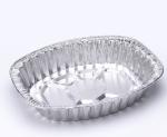 Christmas Party Roasting Aluminium Turkey Pan Oval Foil Plate