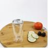 Buy cheap Cylindrical PLA 0.25L Clear Water Cans With Easy Pull Cover Food Beverage from wholesalers