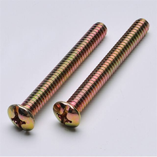 Automotive Industry Black Oxide Finish Conical Surface Modification Extended Tire Screws