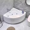 Buy cheap Indoor Whirlpool Acrylic Triangle Corner Bathtub Small Shower Combo from wholesalers