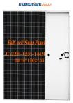 Portable Household 415W IP68 Half Cell Solar Panel