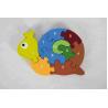 Buy cheap Eco Friendly Soild Wood Number Snail Puzzle Game For Nature Home / Classroom from wholesalers