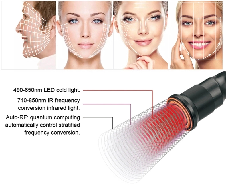 Face Lifting Rf 2 In 1 Radio Frequency Machines Body Slimming With 3 Handle