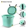 Buy cheap Picnic 55cm Picnic Ice Box Cooler 25QT UV Round Cooler Box from wholesalers
