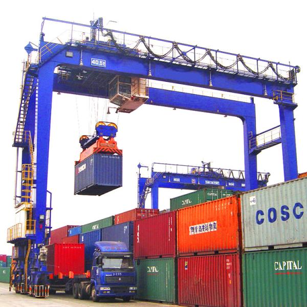 Buy cheap Rubber Tyred Container Gantry Crane A6 Used In Port 30m from wholesalers