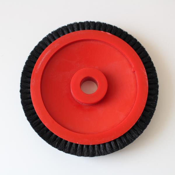 Buy cheap Stenter Machine Parts Monforts Finishing Machine Small Brush Wheel 26/22mm Inner Dia Black Bristle from wholesalers