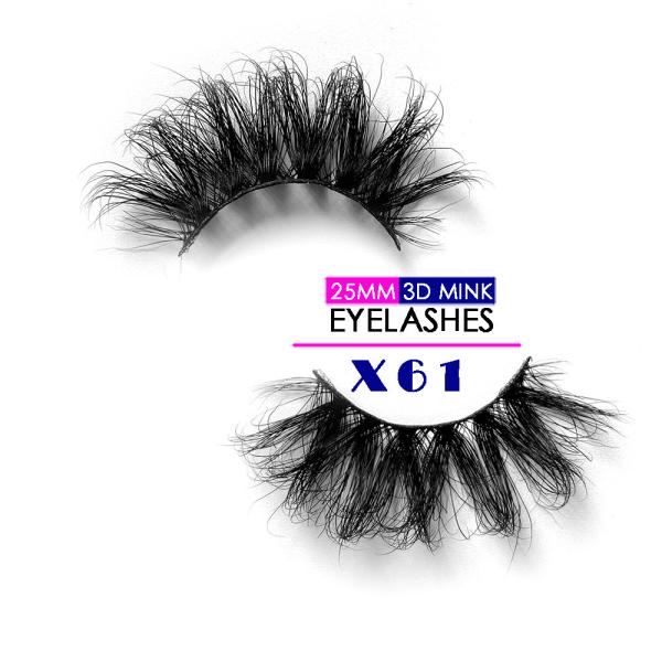 Buy cheap Private Label 25MM Mink Lashes Cusotmized Logo Comfortable Wearing from wholesalers
