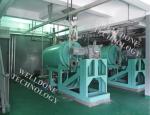 Mechanical / Packing Seal Vacuum Paddle Dryer High Drying Efficiency