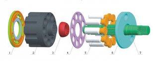 Buy cheap Hydraulic Pumps And Motors GM18/20/24/28/35/38VL from wholesalers
