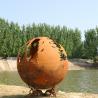 Buy cheap 3mm Thickness Corten Steel Gas Fire Pit Natural Rusted Surface Finish from wholesalers