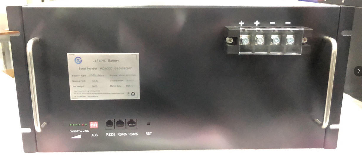 Parallels Connection 100Ah 5KWh 48 Volt Lithium Battery Pack