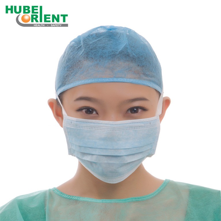 Protective Disposable Face Mask / Non Woven Disposable Surgical Masks Free Samples