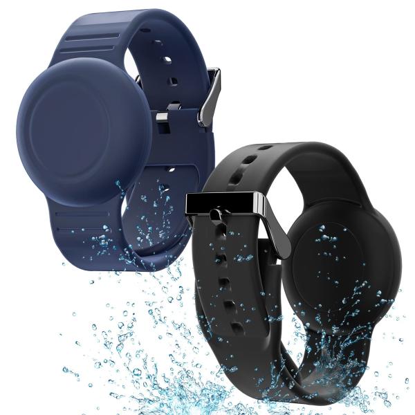 Kids Waterproof Silicone Air Tag Bracelet Wristband Lightweight GPS Tracker