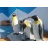 Buy cheap Garden Animal Statues Fiberglass Penguin Sculpture Life - Size Custom Style from wholesalers