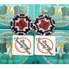 Buy cheap absorbent paper Material and Eco-Friendly Feature paper coaster with custom logo printed from wholesalers