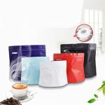 Red Stand Up Valve 250g Coffee Packaging Pouch