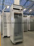 400L Supermarket Single Glass Door Refrigerator Showcase Upright Display Freezer