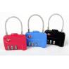 Buy cheap Cable zinc alloy TSA travel lock& Fashion Design black Tsa Luggage Lock& 80g Tsa Bag Number Lock from wholesalers