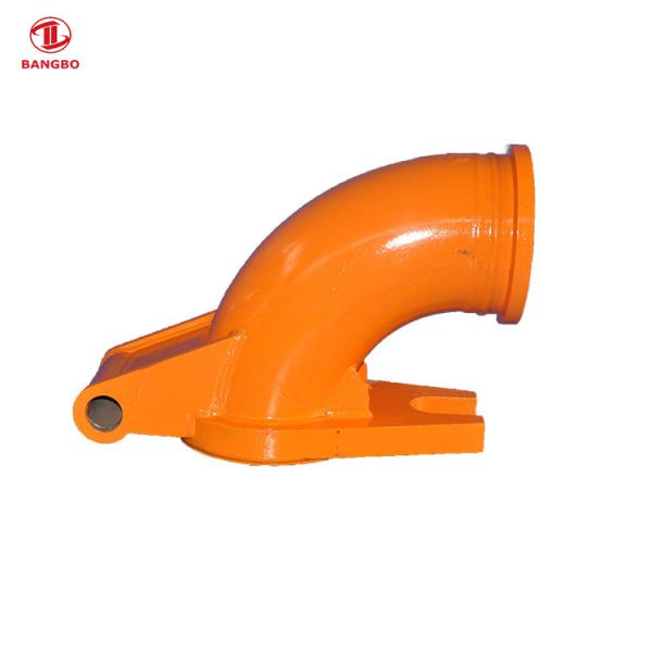 Buy cheap Twin Wall Zoomlion Spare Parts Concrete Pump Hinge Bend Pipe Elbow from wholesalers